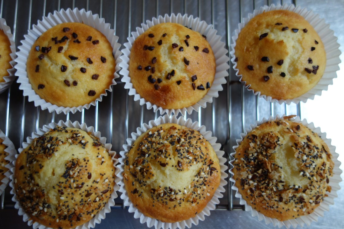Cocoa Nib and Muesli Muffins
