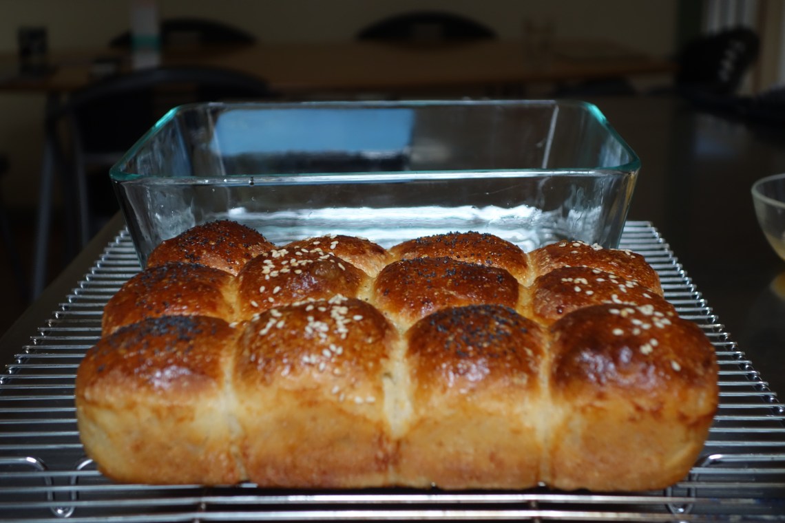 Baked Sourdough Buns
