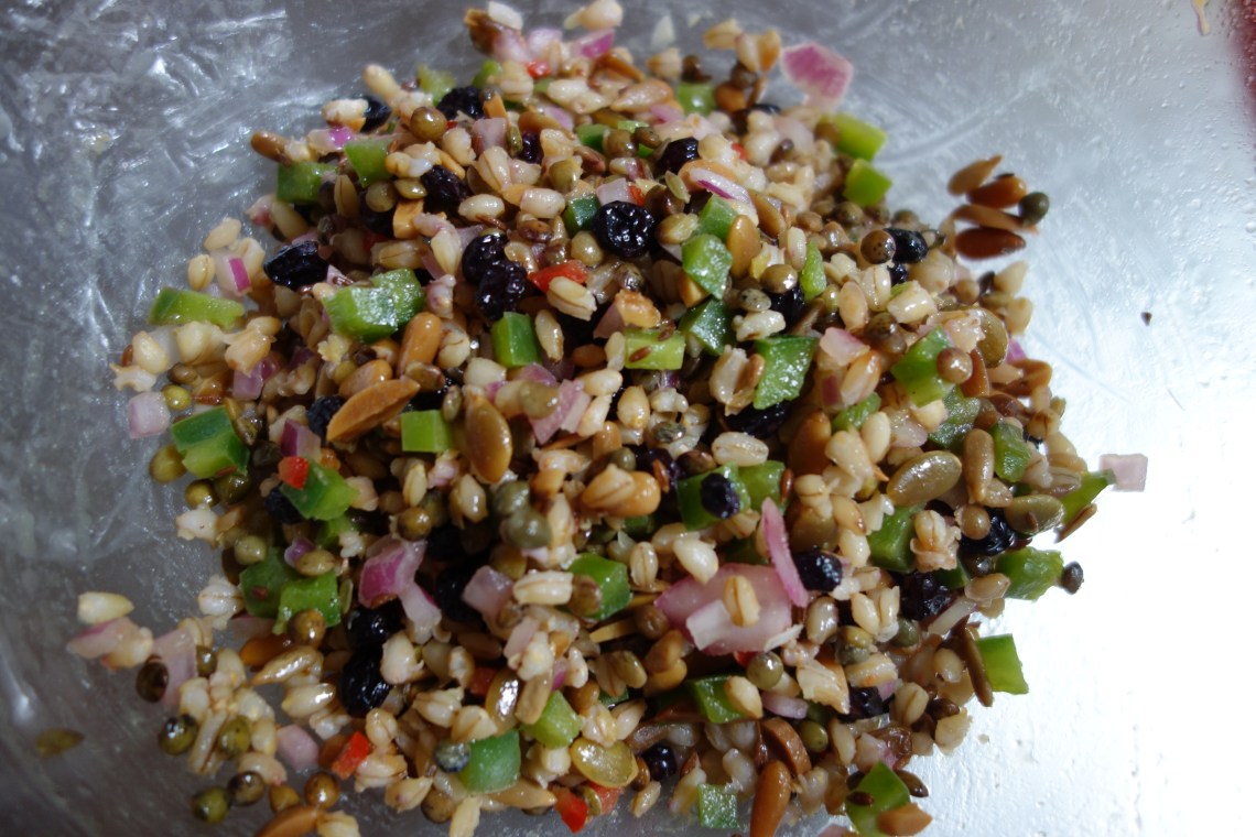 Pearl Barley and Lentil Salad